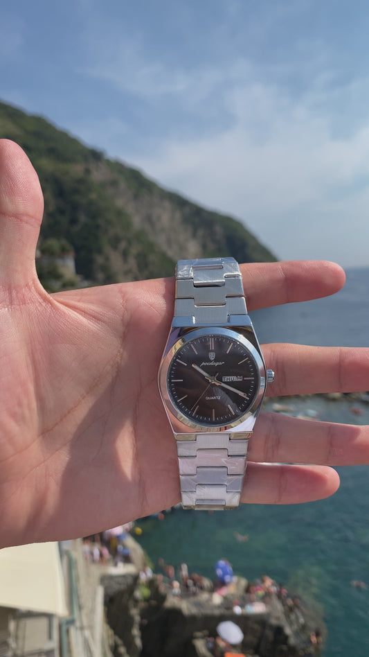 Ceas Barbatesc Poedagar Emperor (Negru)