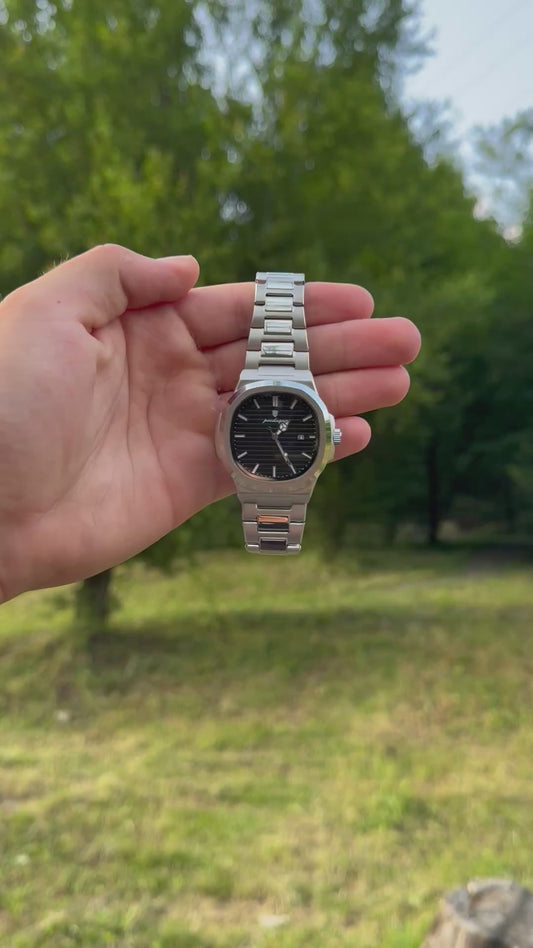 Ceas Barbatesc Poedagar Classic (Negru)