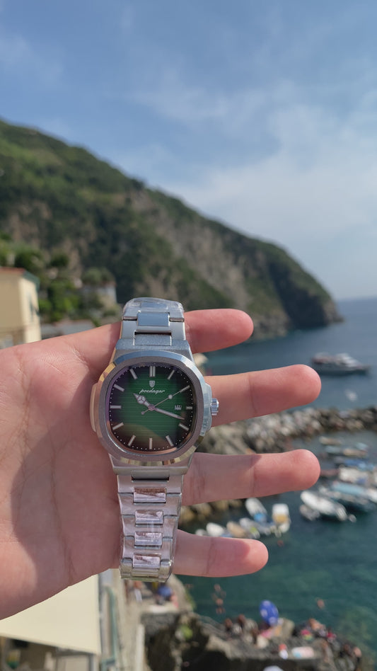 Ceas Barbatesc Poedagar Classic (Verde)