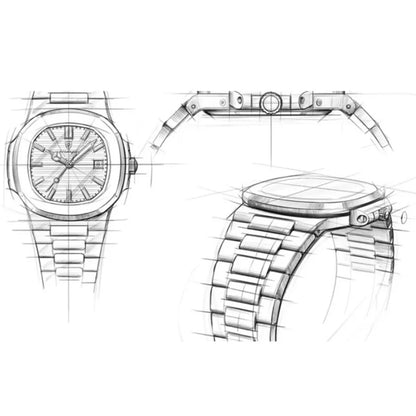 Ceas Barbatesc Poedagar Classic (Negru)